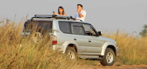 Couple enjoying a scenic drive