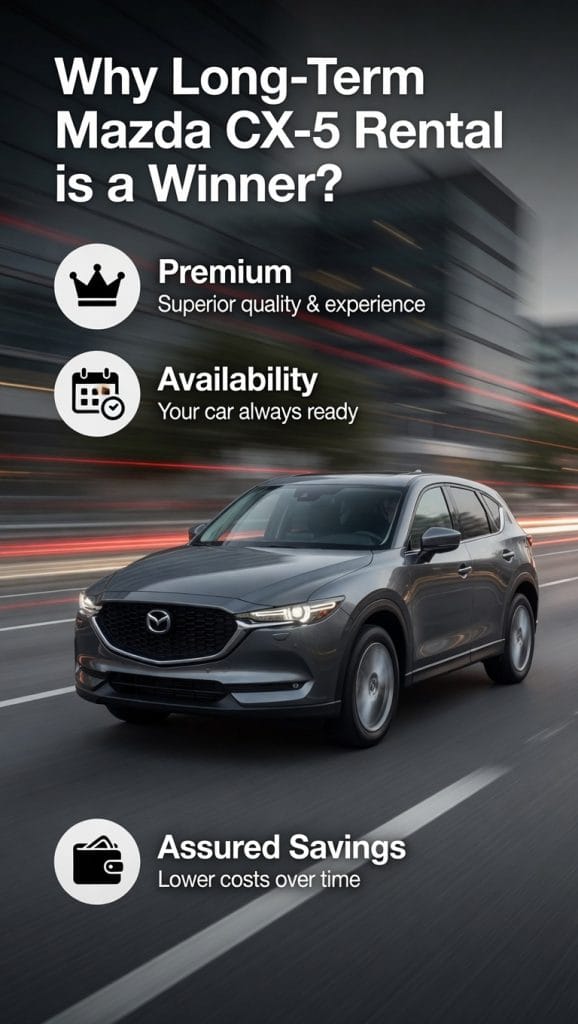 mazda c-x5 for long term rental