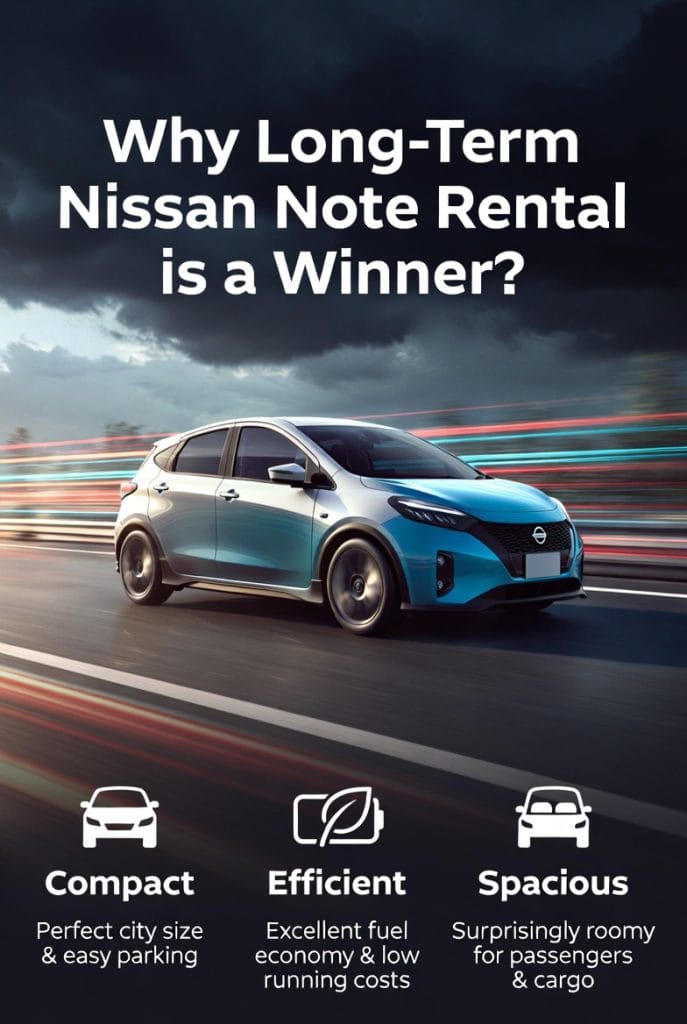 nissan note long term rental spiel