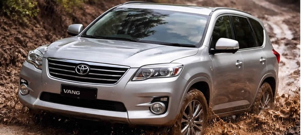 toyota vanguard for long term rental