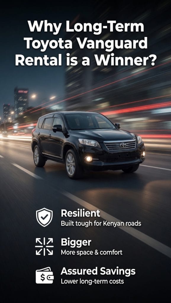 toyota vanguard for long term rental
